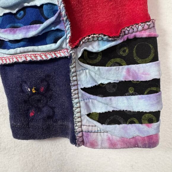 All That Jazz Cut Out Patchwork Full Zip Hoodie Boho Women's XL Hippie Festival - Picture 9 of 10